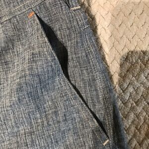 Orvis Tech chambray shorts size 38